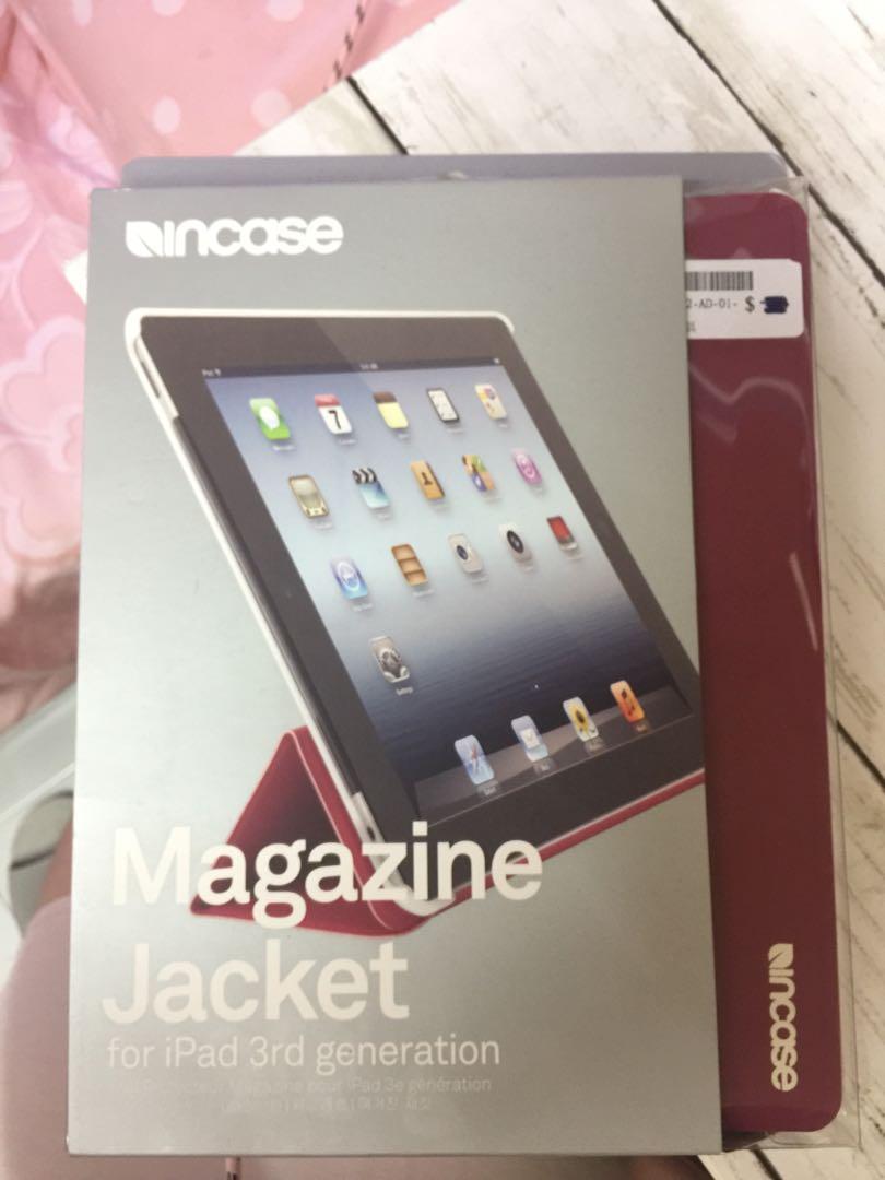 IPad 3 case （分類：平板電腦 - iPad）位於 Hong Kong。 由 candice2892 提交（商品編號 234928013，圖片 1）。簡介： 買咗返嚟唔啱用，紅白色。