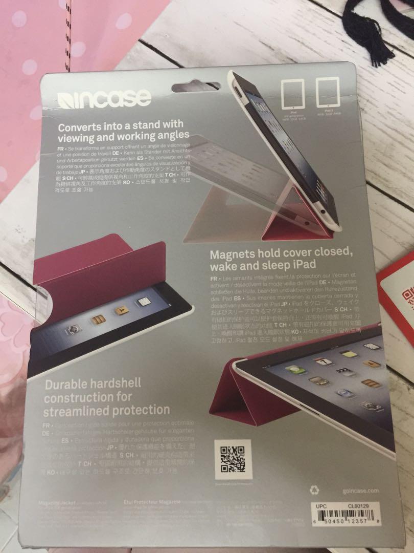IPad 3 case （分類：平板電腦 - iPad）位於 Hong Kong。 由 candice2892 提交（商品編號 234928013，圖片 2）。簡介： 買咗返嚟唔啱用，紅白色。