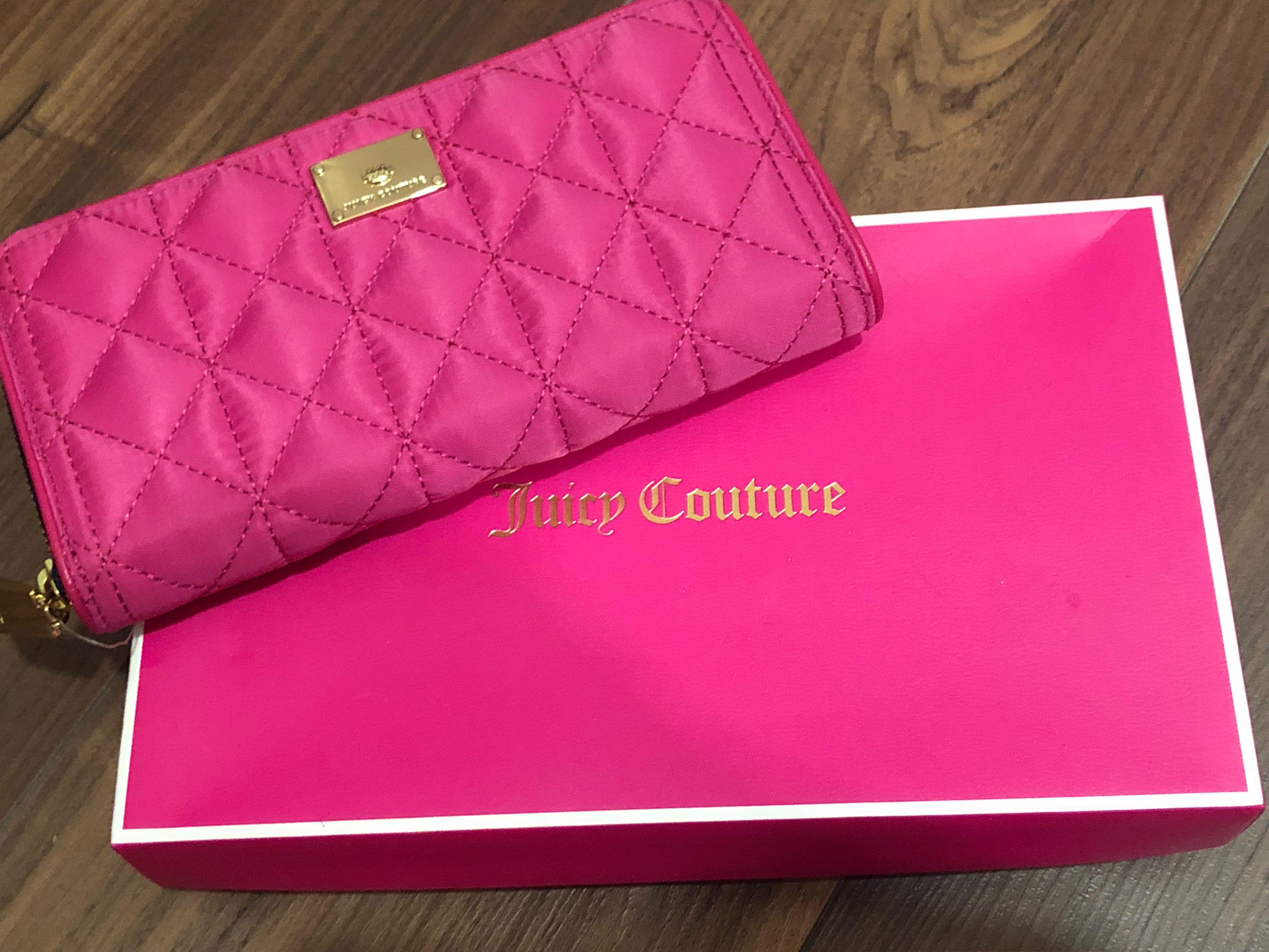 juicy couture wallet pink