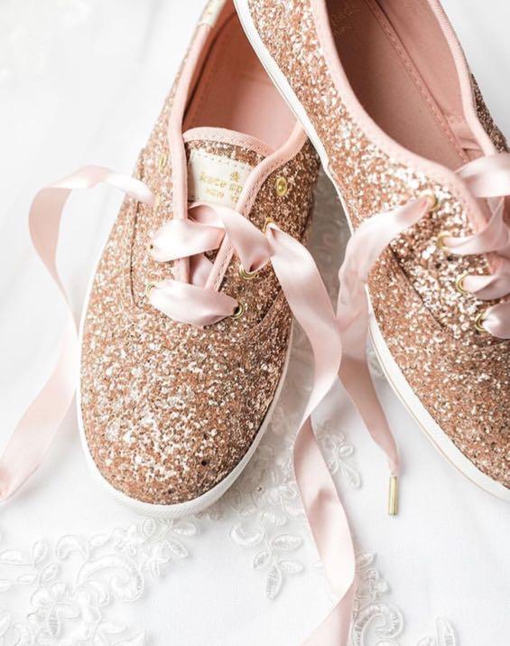 keds and kate spade wedding shoes