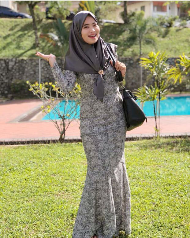 Kurung Cotton Kain Potong 6 Kembang Women S Fashion Clothes Others On Carousell