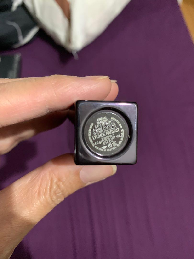 Laura Mercier lipstick (Category: Makeup) located in Muntinlupa City. Submitted by vintage_preloved15 (Listing ID 234973420, Image 2). Description: Laura Mercier lipstick in the shade lychee parfait. Never been used. Swatched once only. .