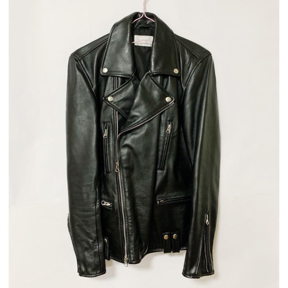 LAZY HAZY PLANET SHIBUYA-KU TOKYO lamb leather man biker, 男