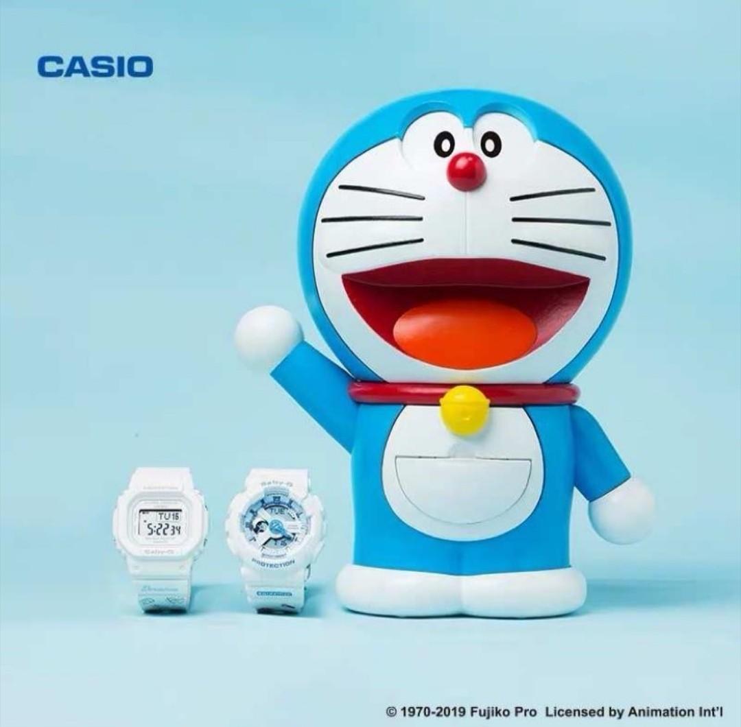 LIMITED EDITION Casio Baby G x Doraemon 25th Anniversary Mobile Phones Gadgets Wearables Smart Watches on Carousell