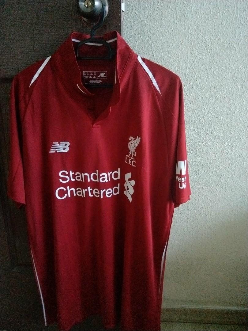 Liverpool Home Jersey 2018 19 Sports Sports Apparel On Carousell