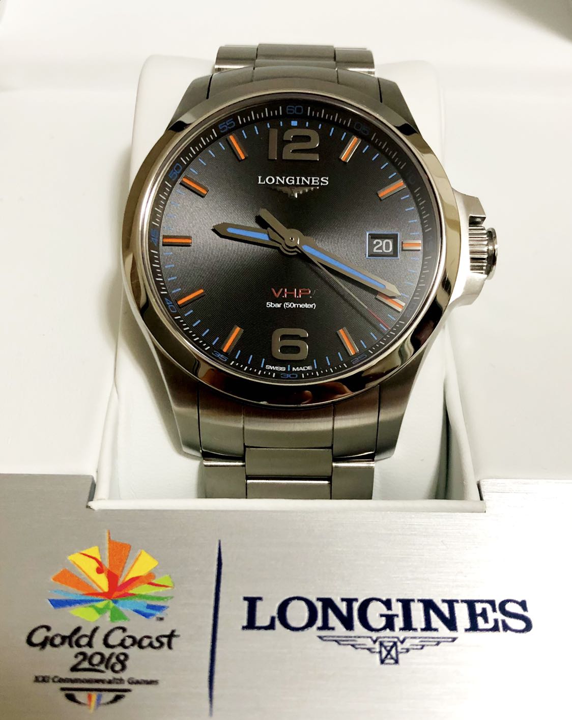 Longines Conquest VHP Gold Coast 2018 Commonwealth Games Edition