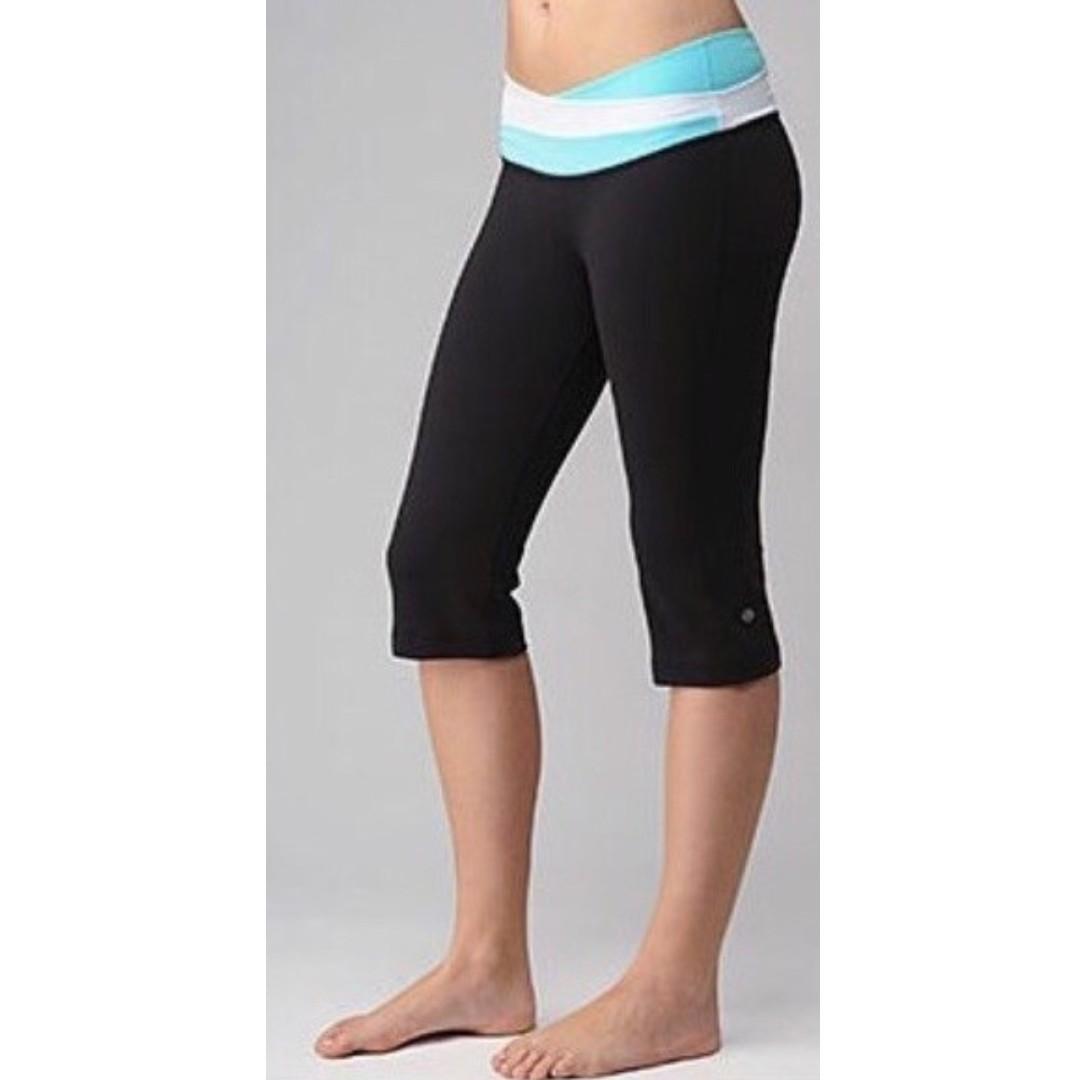 LULULEMON Wunder Under Astro Crop Size 4