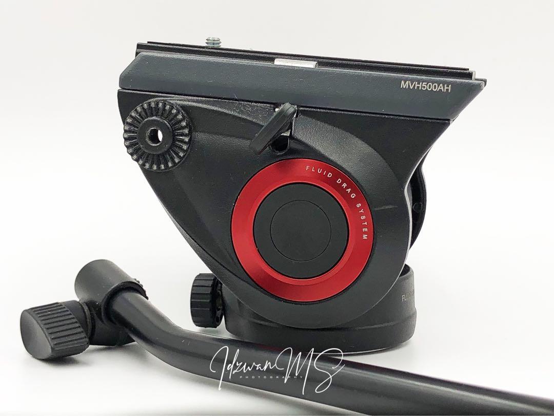Manfrotto Professional Fluid Head (MVH500AH), Photography, Photography