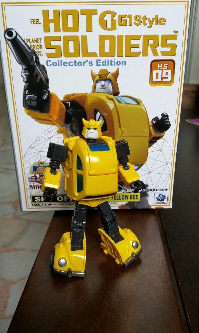 Mech Planet HS-09 Big Yellow Bee w/ bonus aka Transformers Bumblebee w/ Ravage 