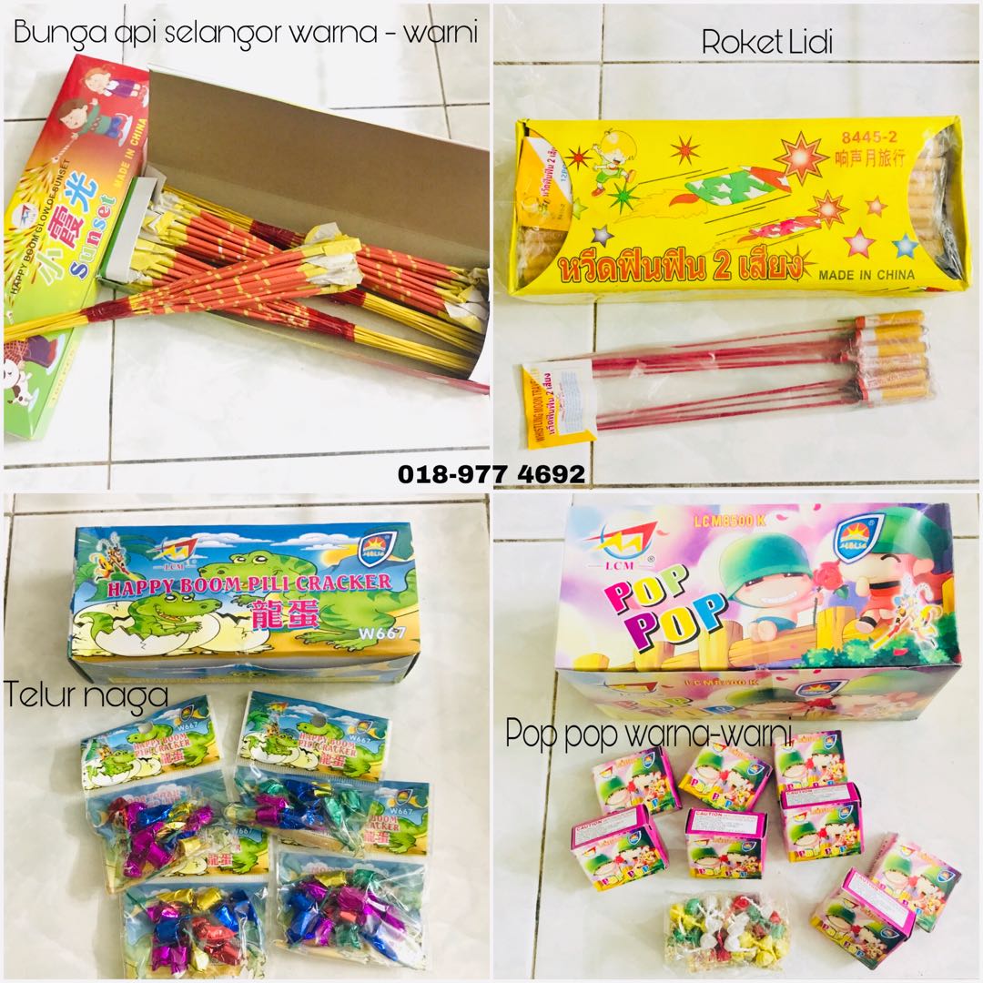Mercun Bunga Api Firecrackers Fireworks Murah Everything Else Others On Carousell