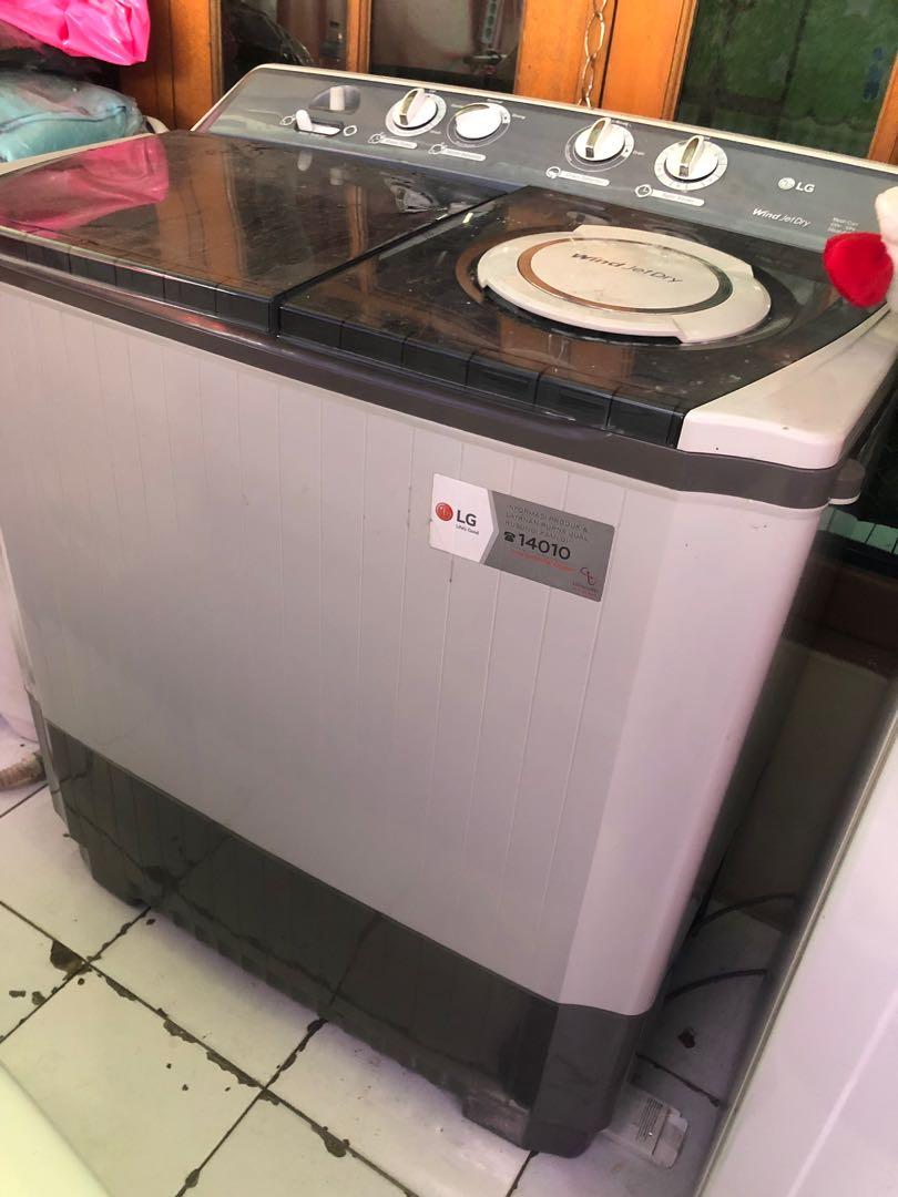 Mesin Cuci Lg 2 Tabung 14kg Elektronik Lainnya Di Carousell Harga mesin cuci 2 tabung di atas dapat berubah kapan saja, harga berubah biasanya dikarenakan munculnya. mesin cuci lg 2 tabung 14kg
