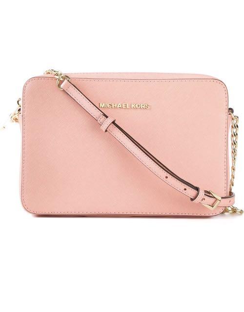 Michael kors sling bag pink, Women's Fashion, Bags & Wallets, Cross ...