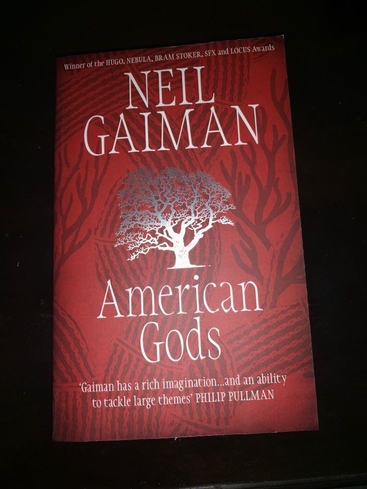 Neil Gaiman American Gods Books Stationery Fiction On Carousell