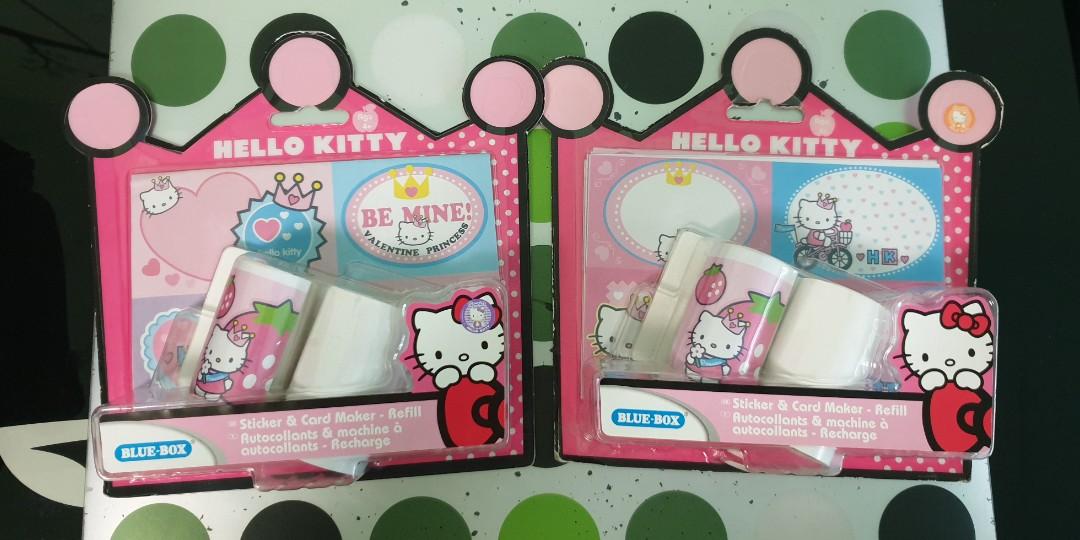 *NEW* Hello Kitty Sticker and Card Maker Refill, Hobbies & Toys, Toys