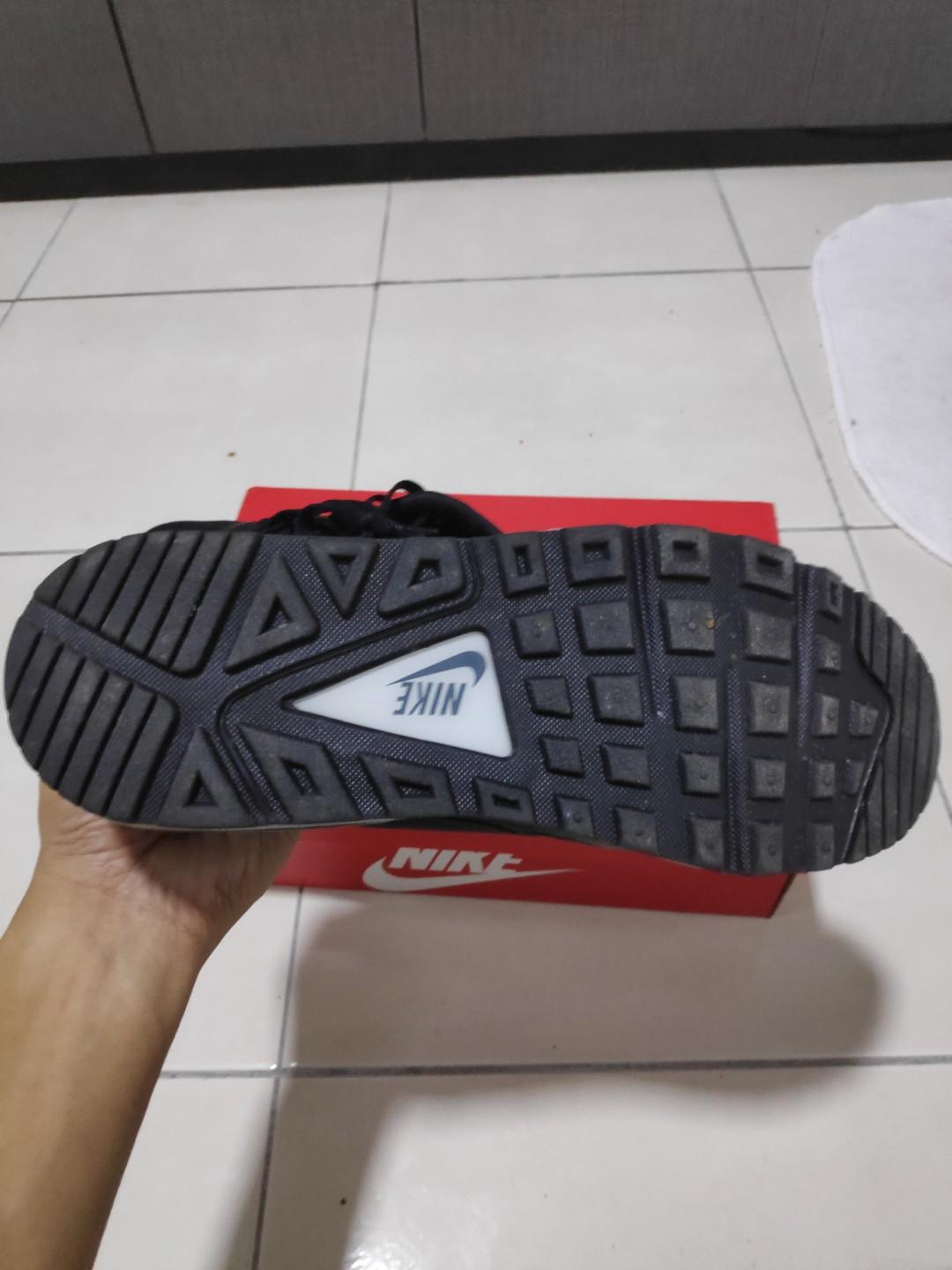 nike air max command leather black