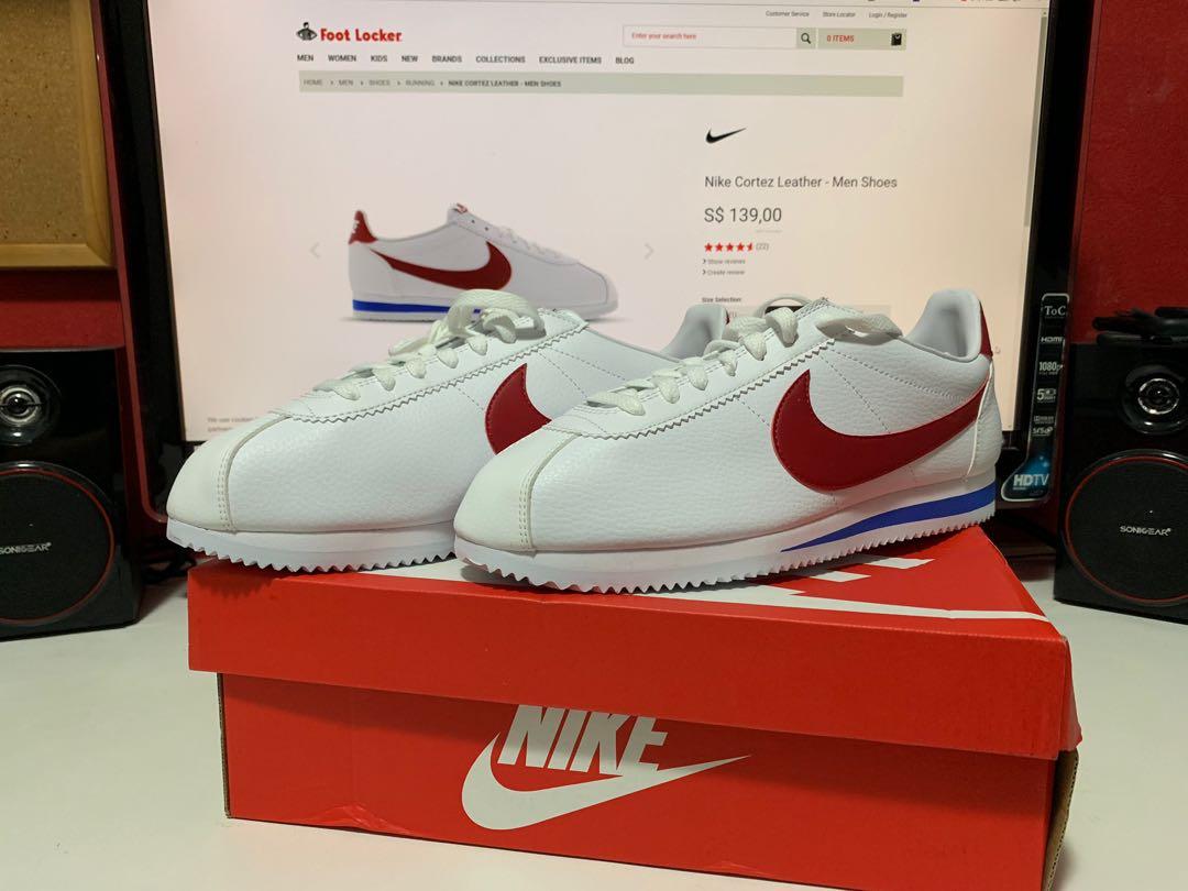 nike cortez Leather Heren Schoenen