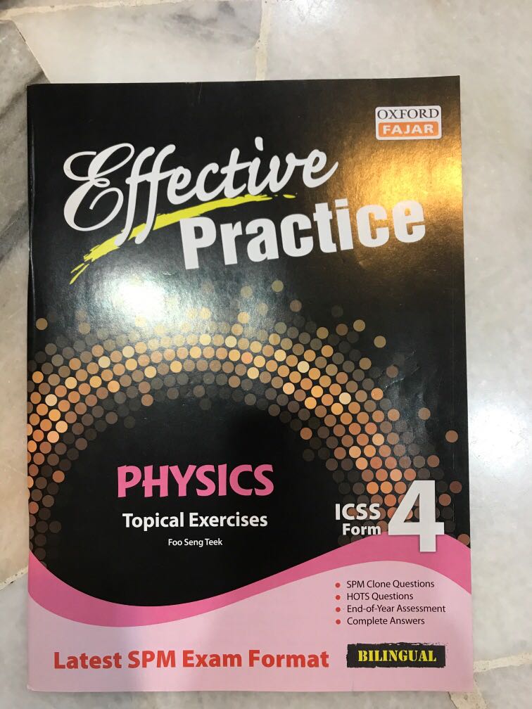 Oxford Fajar Form 4 Physic Practical Book Buku Di Carousell