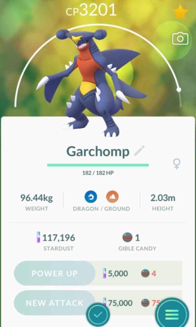 Pokemon Go Garchomp Toys Games Video Gaming Video Games On Carousell