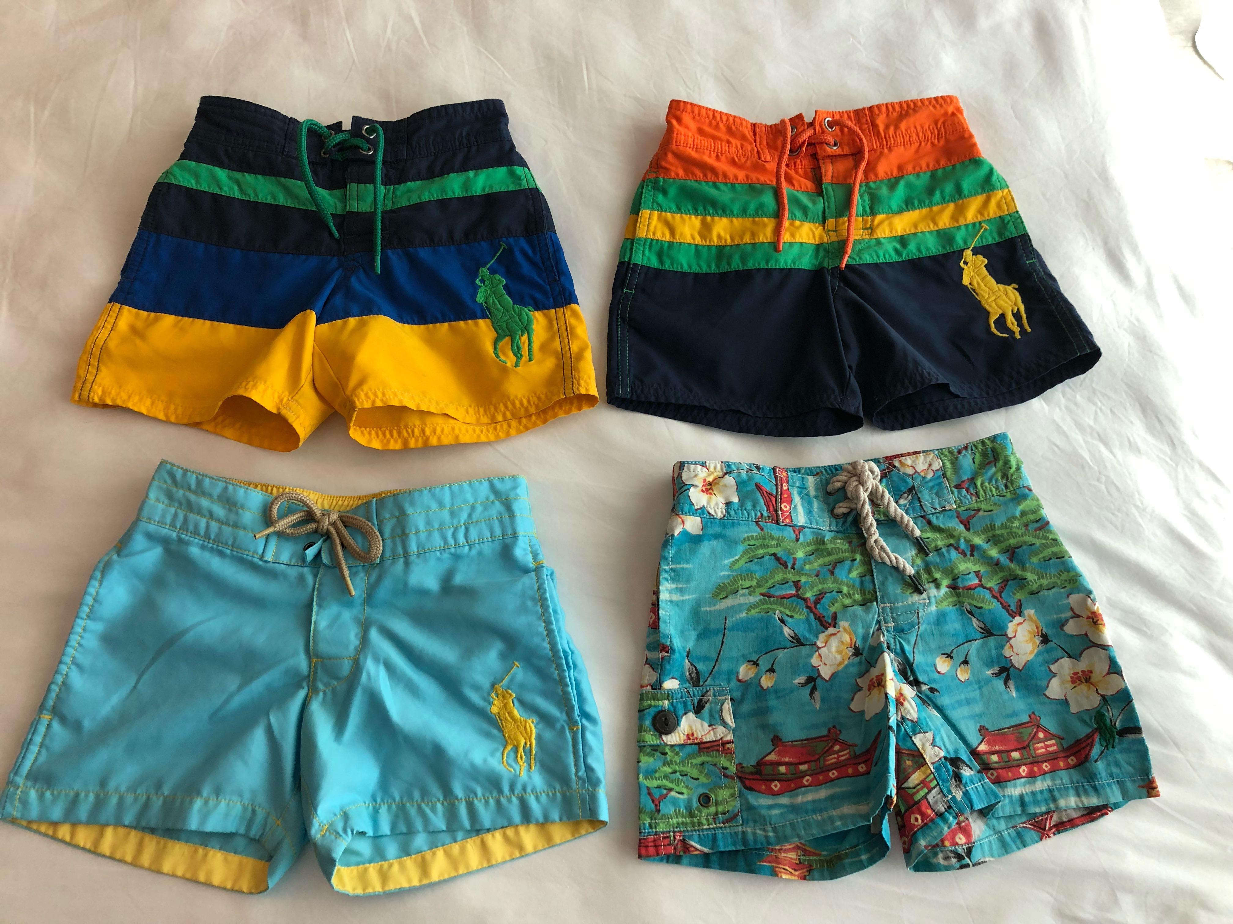 kids ralph lauren swim shorts