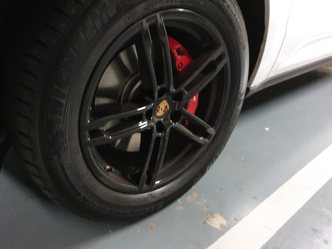 Porsche Macan Original 19 Inch Black Rims Car Accessories Tyres Rims On Carousell