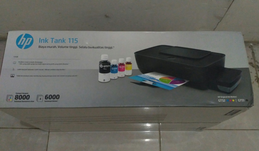 PRINTER HP INK TANK 115, Elektronik, Bagian Komputer & Aksesoris di ...