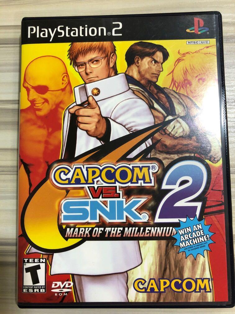 Ps2 Capcom Vs Snk 2 Toys Games Video Gaming Video Games On Carousell
