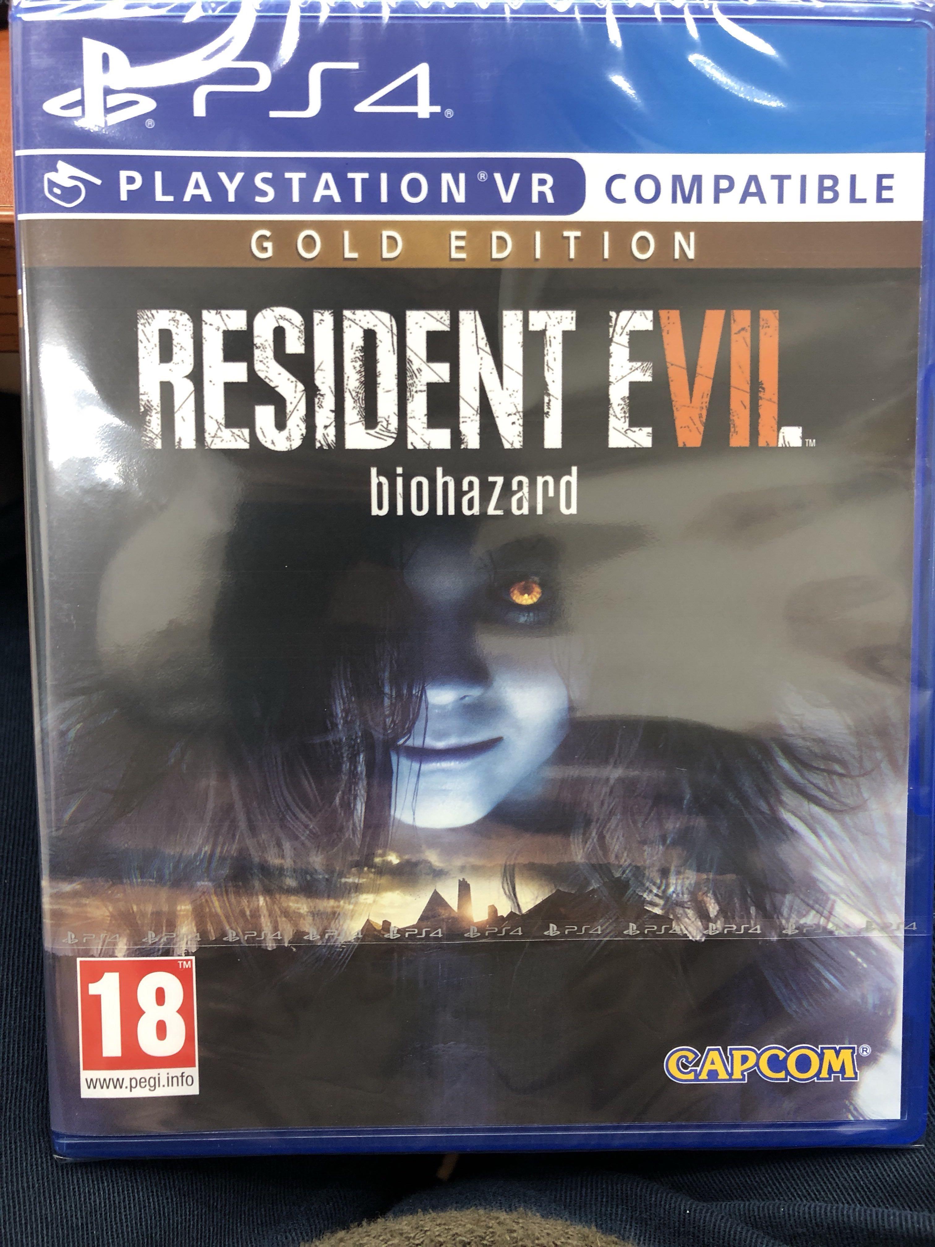 Ps4 Resident Evil 7 Gold Edition R2 Toys Games Video Gaming Video Games On Carousell