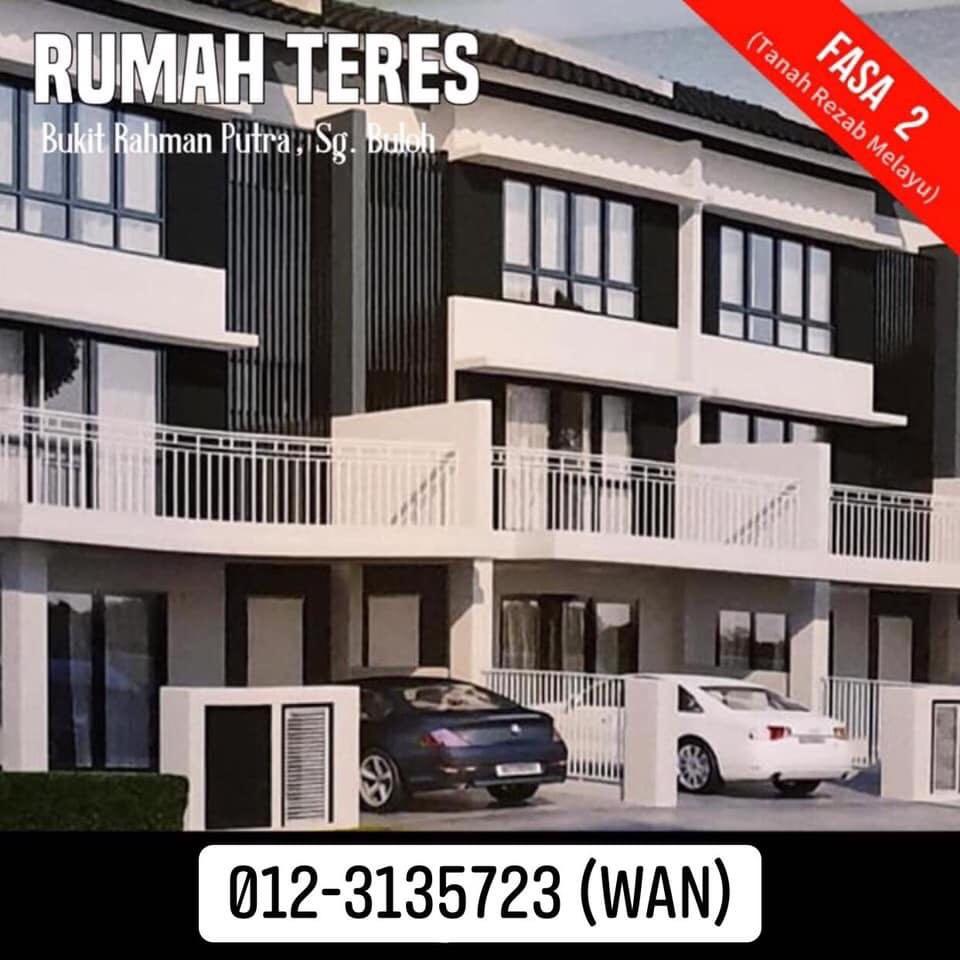 RUMAH TERES 2 & 3 TINGKAT DI BUKIT RAHMAN PUTRA, SG BULOH, Property