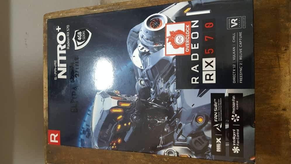 Sapphire RX 570 Nitro + 4GB, Computers & Tech, Parts & Accessories ...