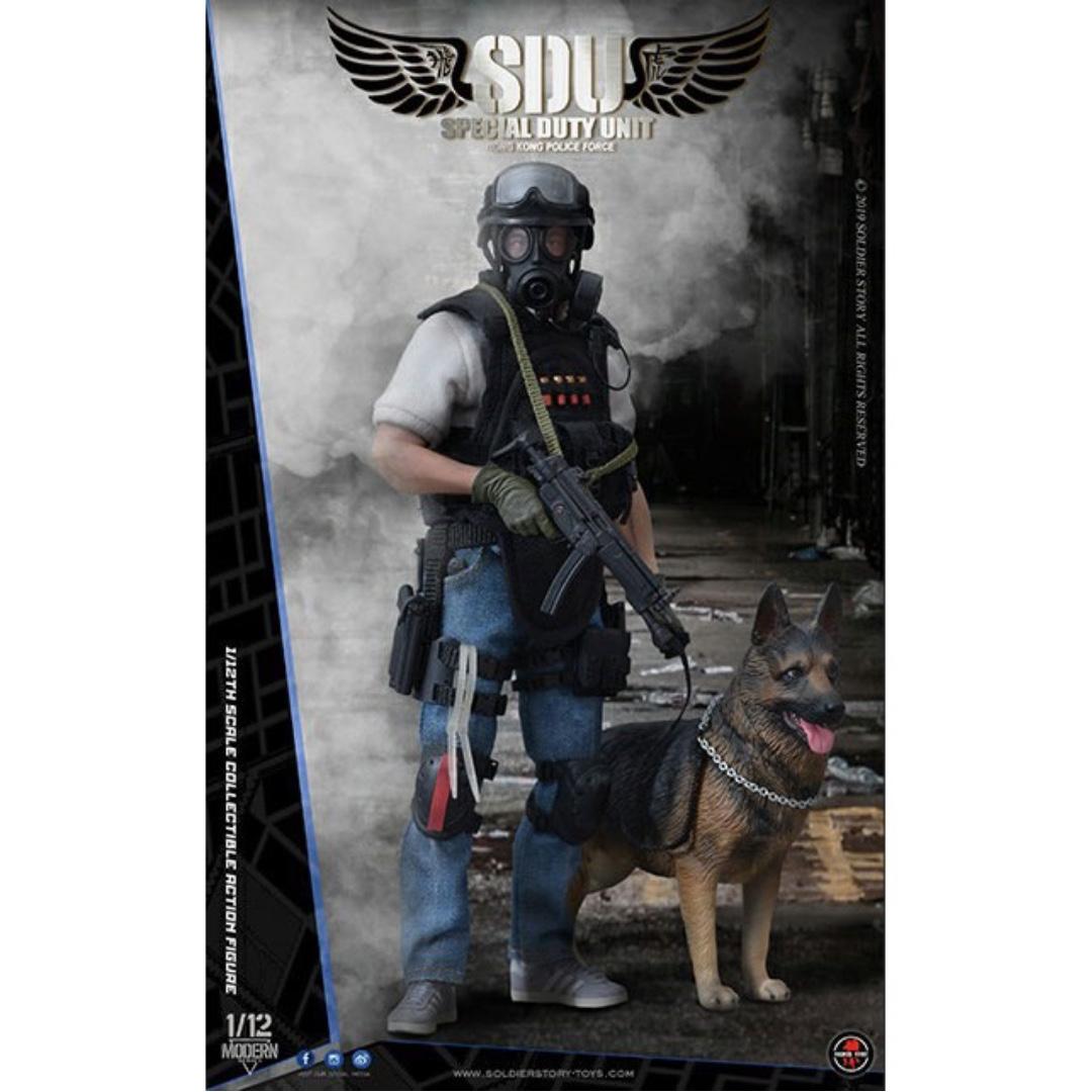 Soldier Story SSM003 Hong Kong Police Special Duty Unit Canine