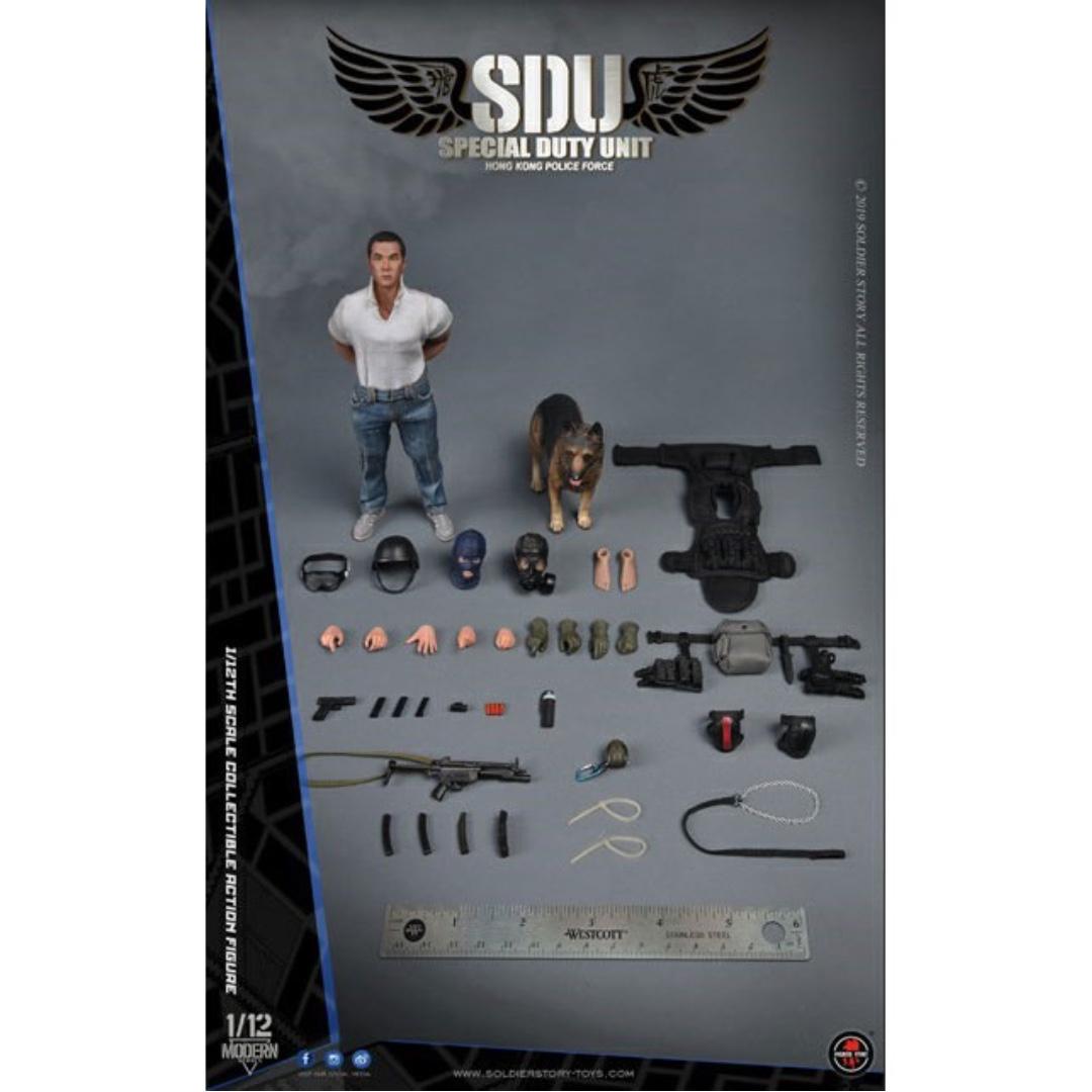 Soldier Story SSM003 Hong Kong Police Special Duty Unit Canine