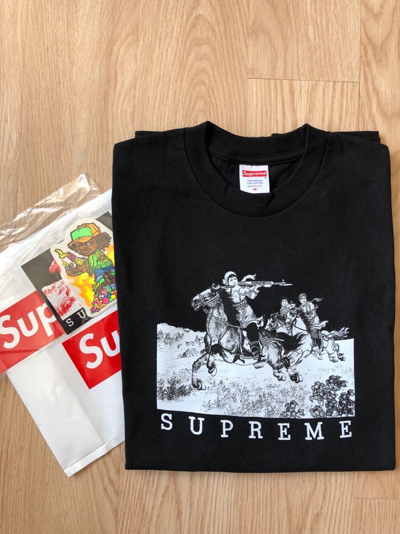 supreme riders tee