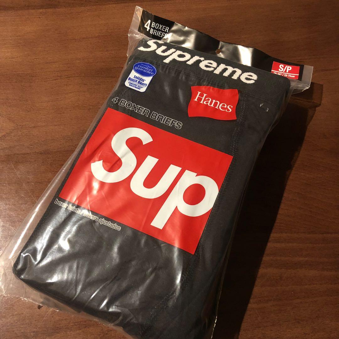 Buy Supreme x Hanes Boxer Briefs (4 Pack) 'Black' - SS19A36 BLACK