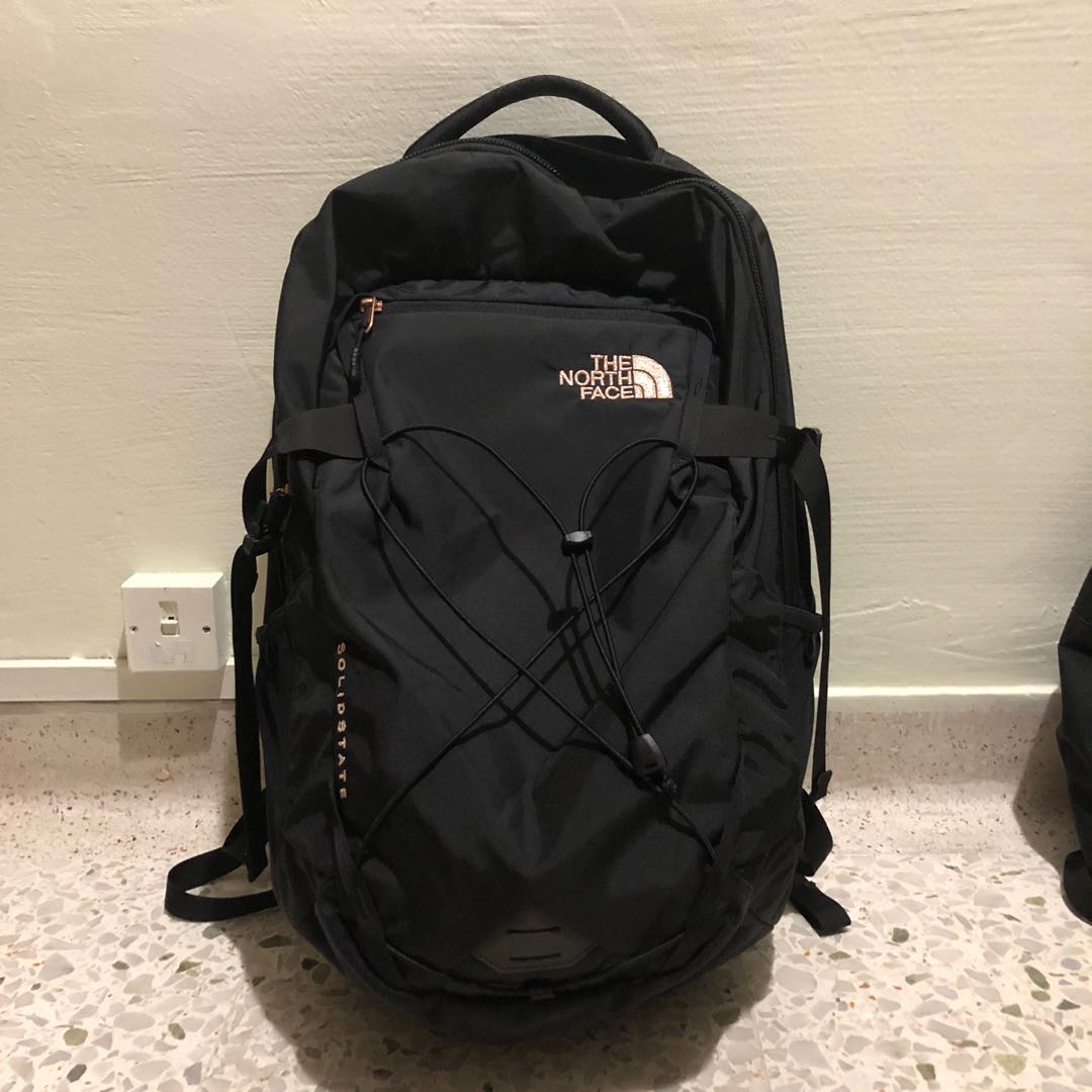 solid state north face backpack