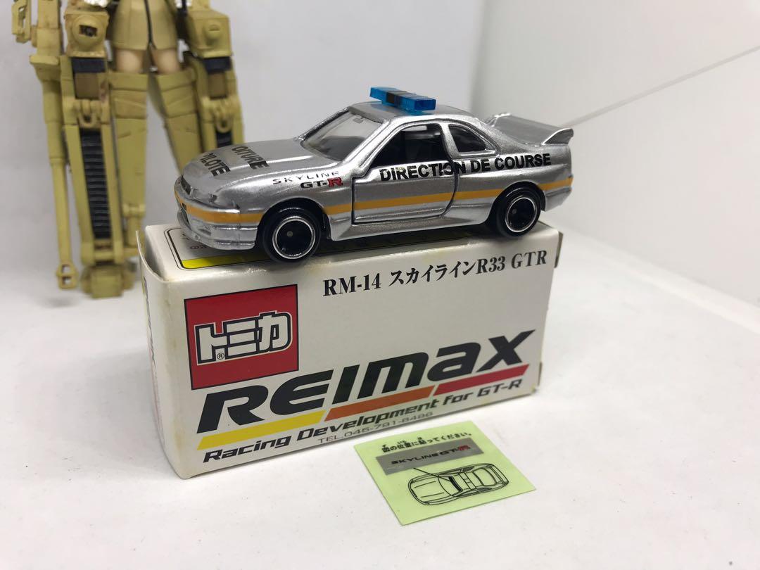 Tomica 多美絕版r33 Gtr Rm 14 Reimax 玩具 模型在旋轉拍賣