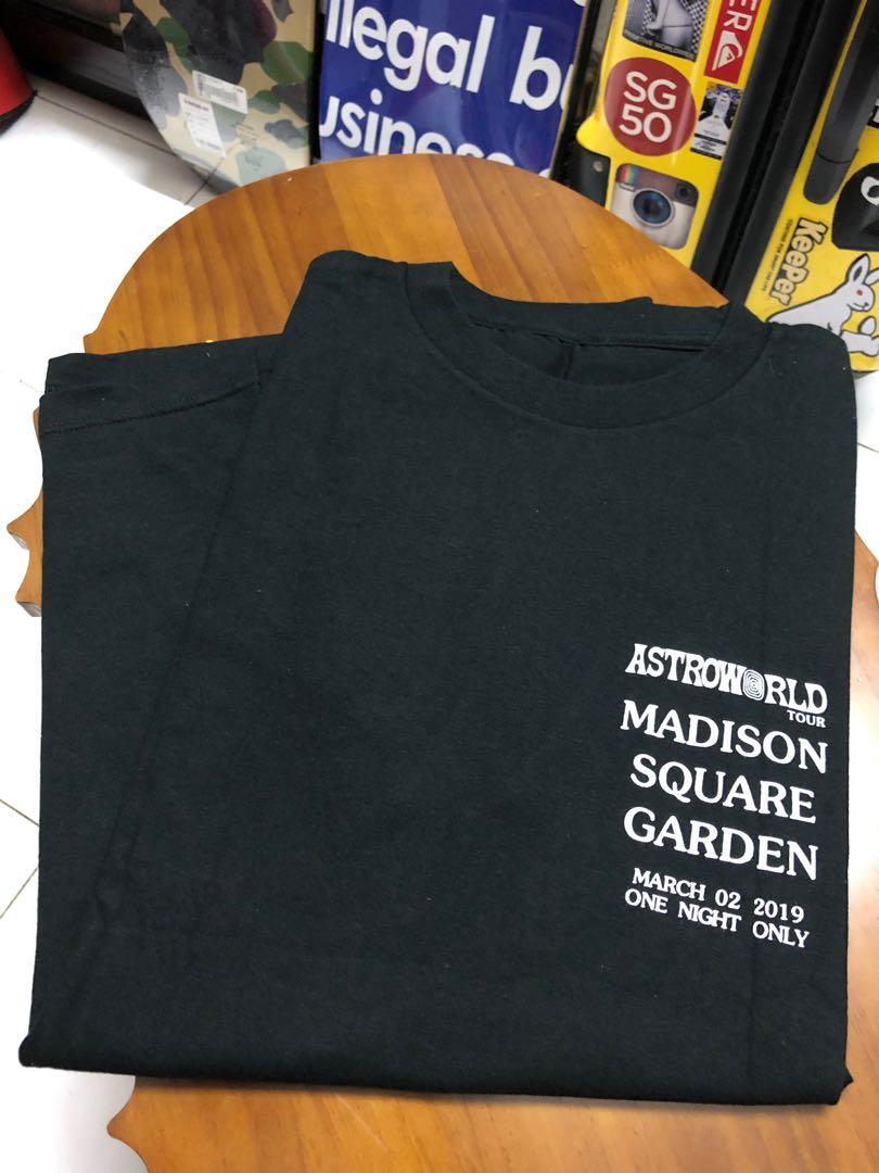 astroworld madison square garden shirt