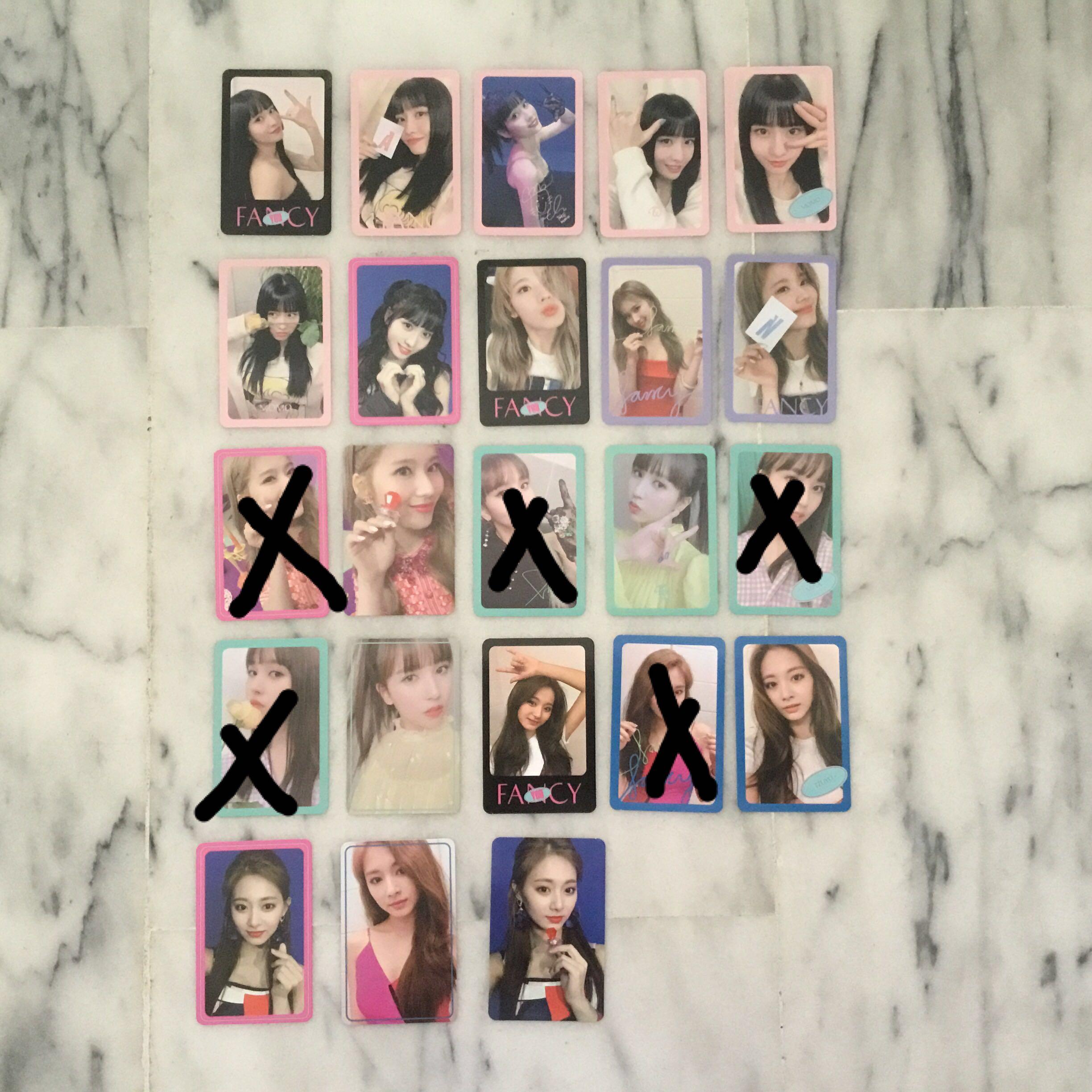 Twice Fancy You Photocards Entertainment K Wave On Carousell