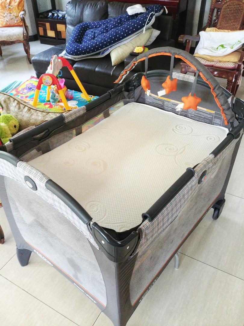 graco crib spring frame replacement