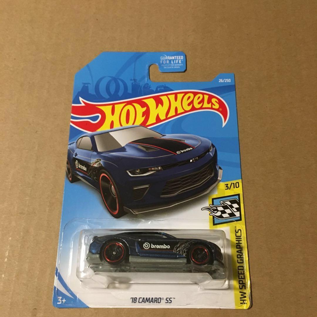 Hot wheels 18 camaro ss blue cheap