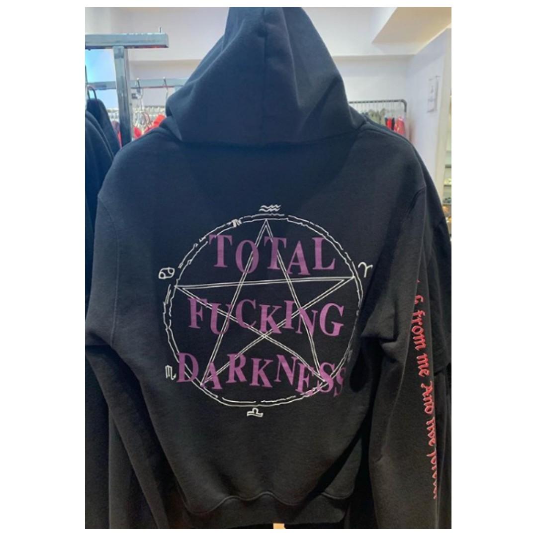 VETEMENTS TOTAL FVCKING DARKNESS HOODIE