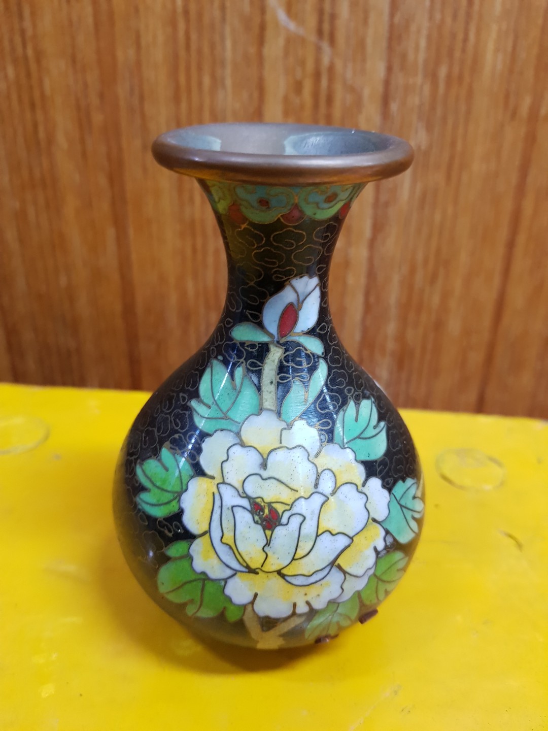 Vintage cloisonne vase mini, Hobbies & Toys, Memorabilia & Collectibles
