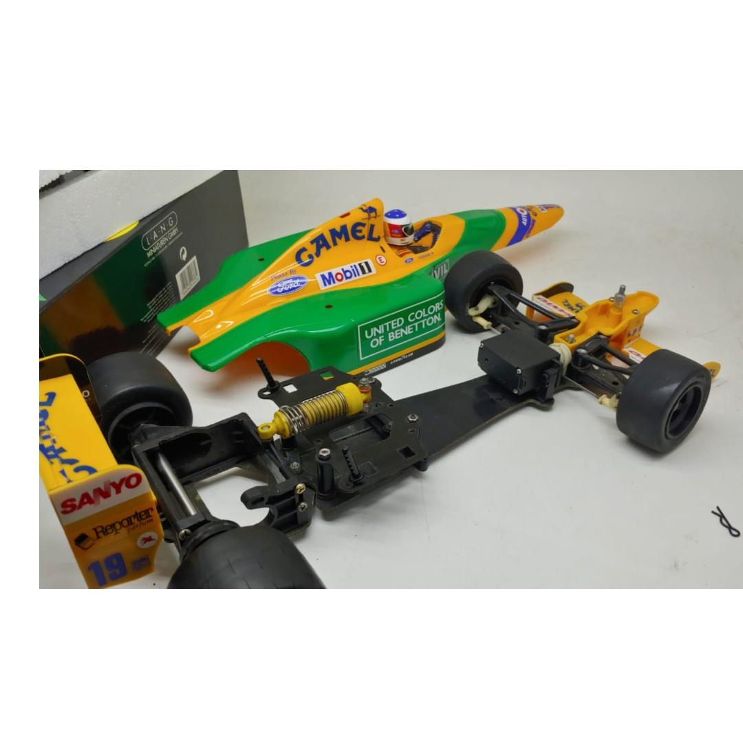 1/10 Tamiya 双星1992 Benetton M Schumacher F1 B192 RC 車殼 加免費 ...