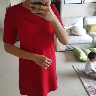 H&M Red Dress M size