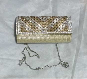 Gold Clutch Bag