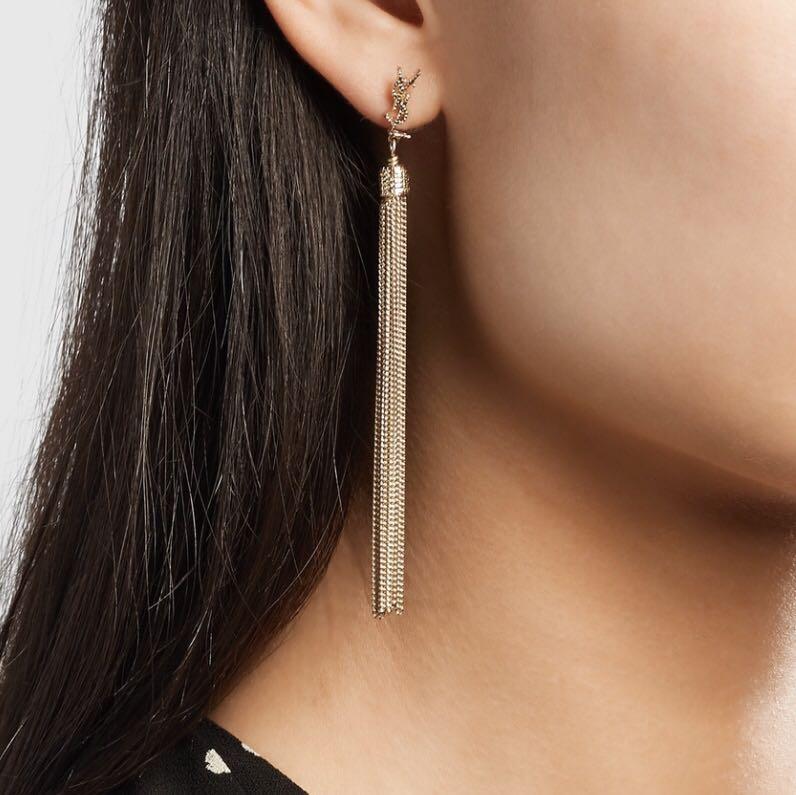 Ysl best sale earrings tassel