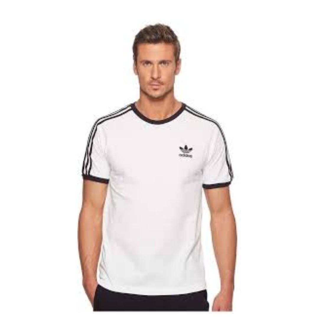 Adidas originals stripe tee hotsell