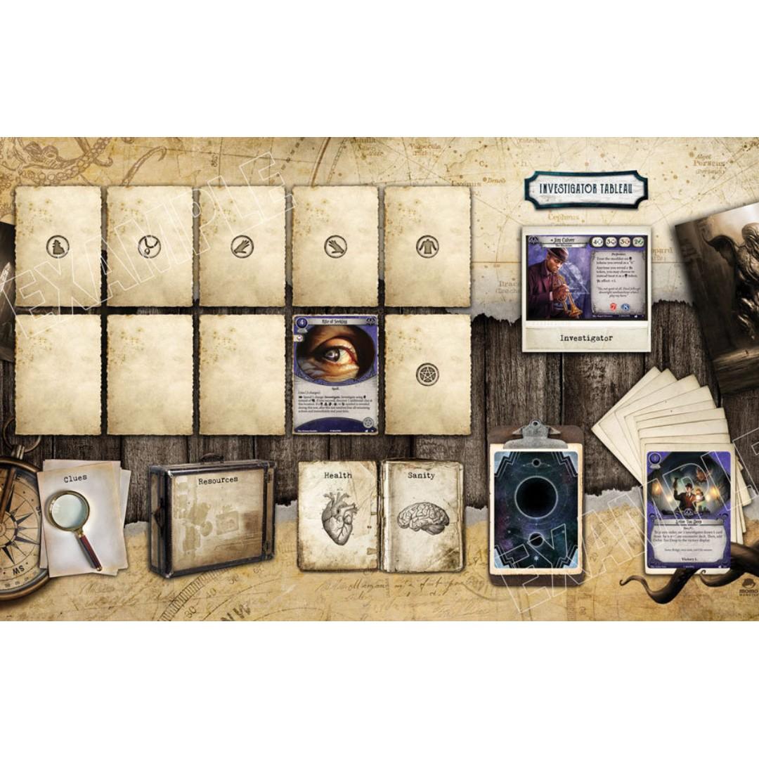 Arkham Horror the Card Game Play Mat Custom Single Player LCG, Hobbies &  Toys, Toys & Games on Carousell