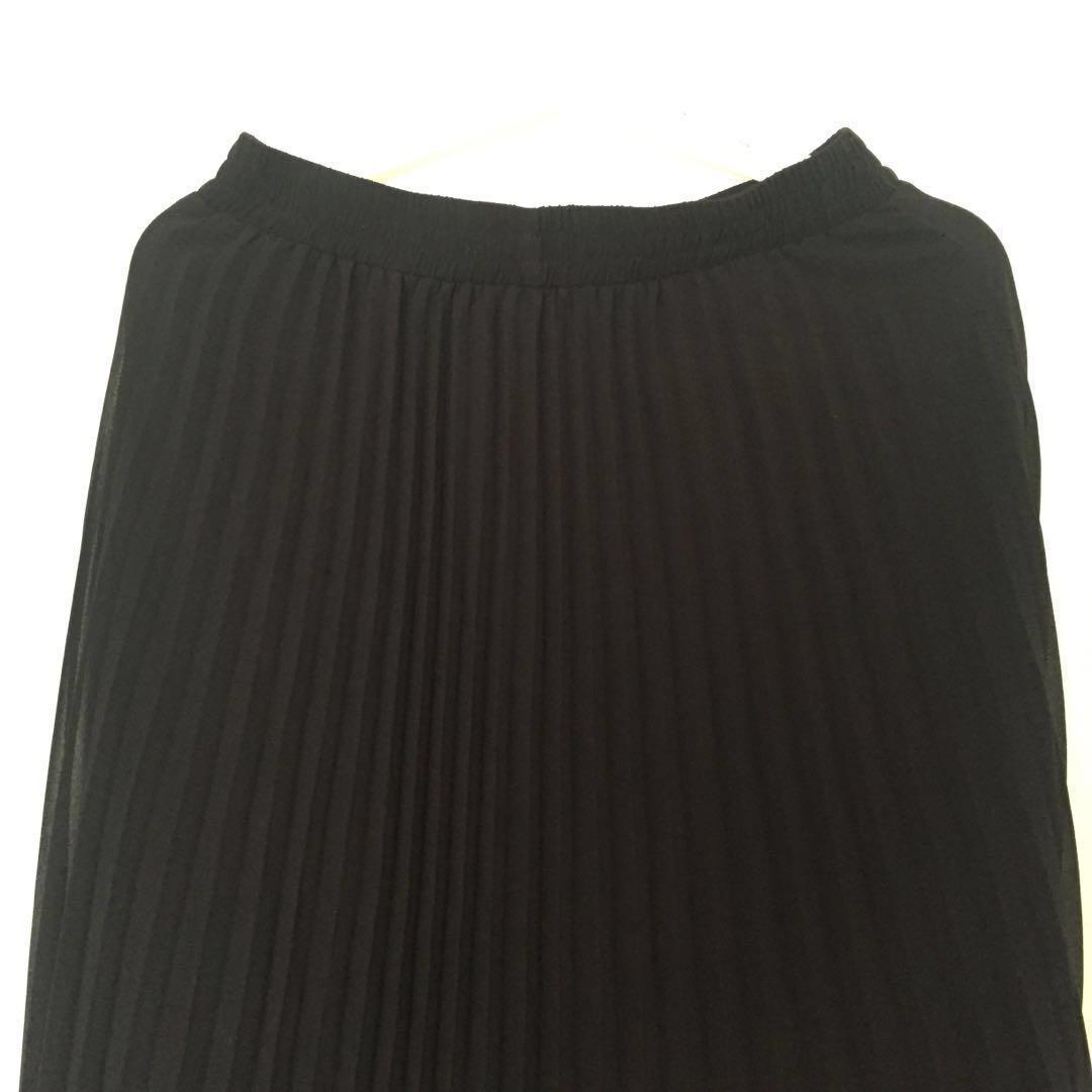 Black skirt korean band sales