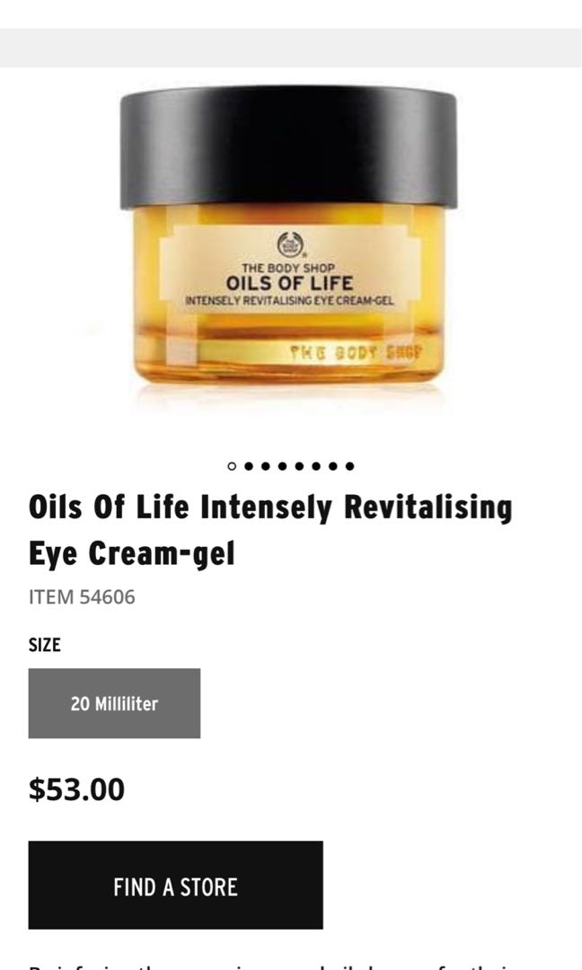 oils of life eye cream