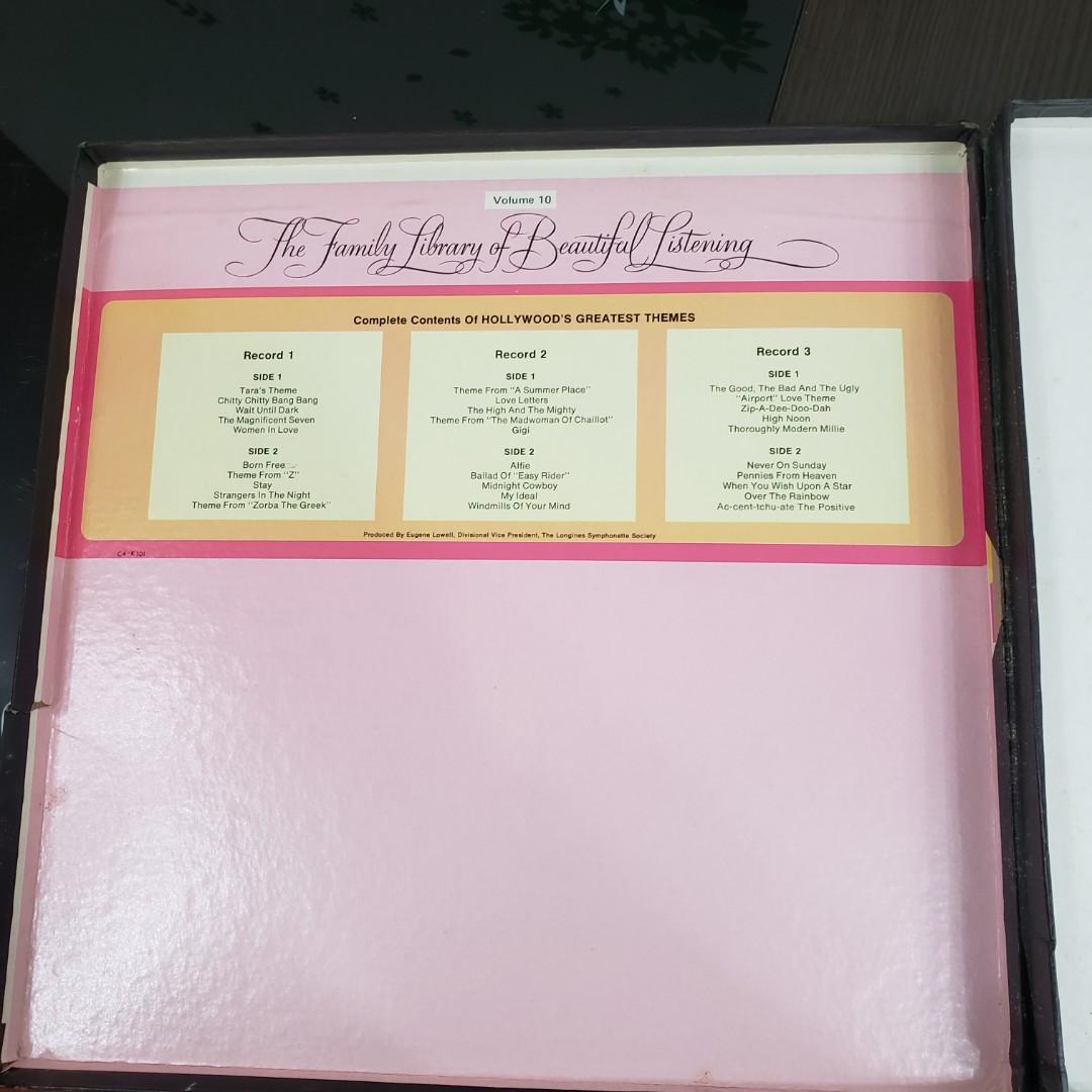 Box set 3碟一套: Longines Broadway Hollywood vinyl choice of box sets 3 LPs each, songs from West Side Story, Sound of Music, My Fair Lady, Wizard of Oz 黑膠唱片 （分類：音樂與媒體 - CD 及 DVD）位於 Hong Kong。 由 goodkck 提交（商品編號 235040490，圖片 3）。簡介： 實物拍攝, 碟的外觀約90%新, 整體很新淨 可選銀行轉帳/FPS / Payme 付款 郵寄掛號或順豐到付，面交只限MTR屯門站 還想看更多： https://carousell.app.link/IOXIrg3ynrb。
